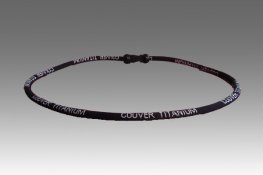Black Titanium Germanium Far-infrared Power Necklace