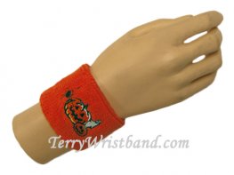 Halloween Orange youth wristband sweatband