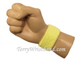 Lemonade baby kids sport terry wristband