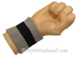Navy / Light Gray 2color wristband sweatband